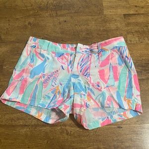 Lilly Pulitzer Callahan Sailboat Shorts